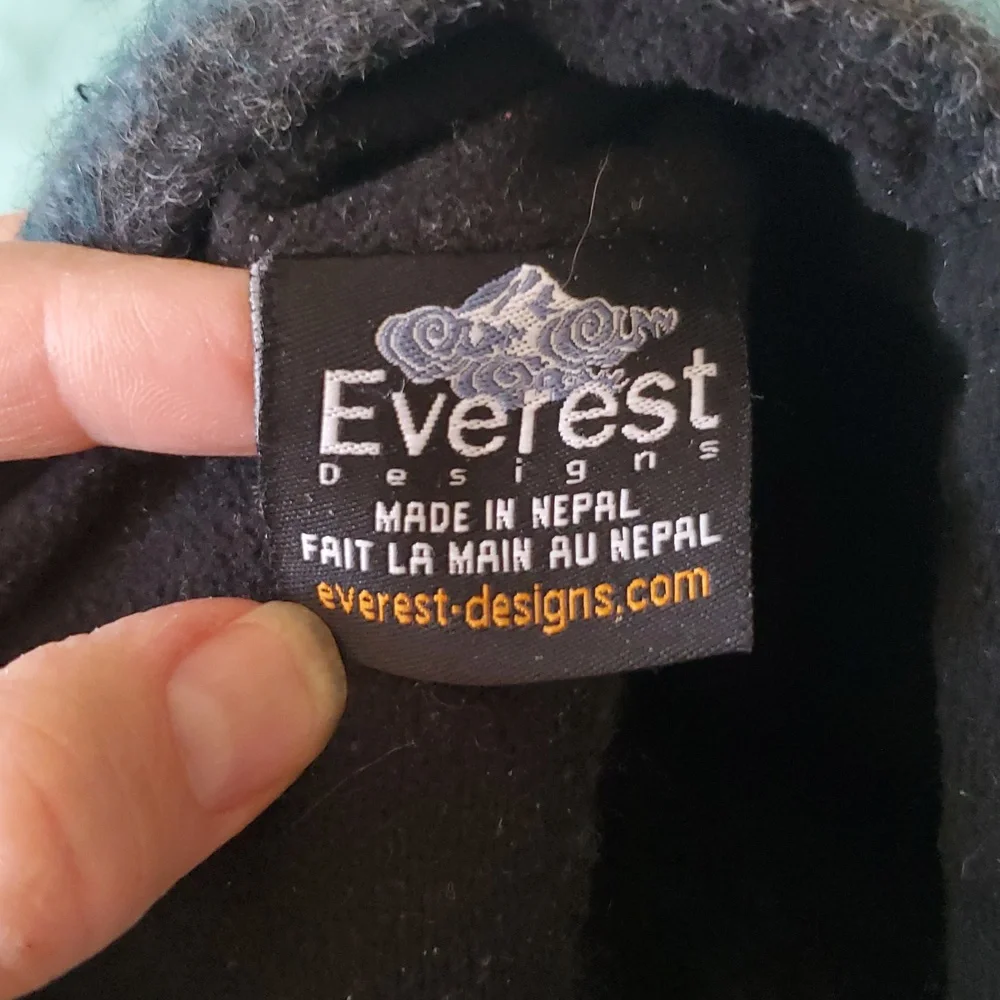 Everest Designs Mount Hood Multicolor Grey Wool Hat Beanie Child‎ Size